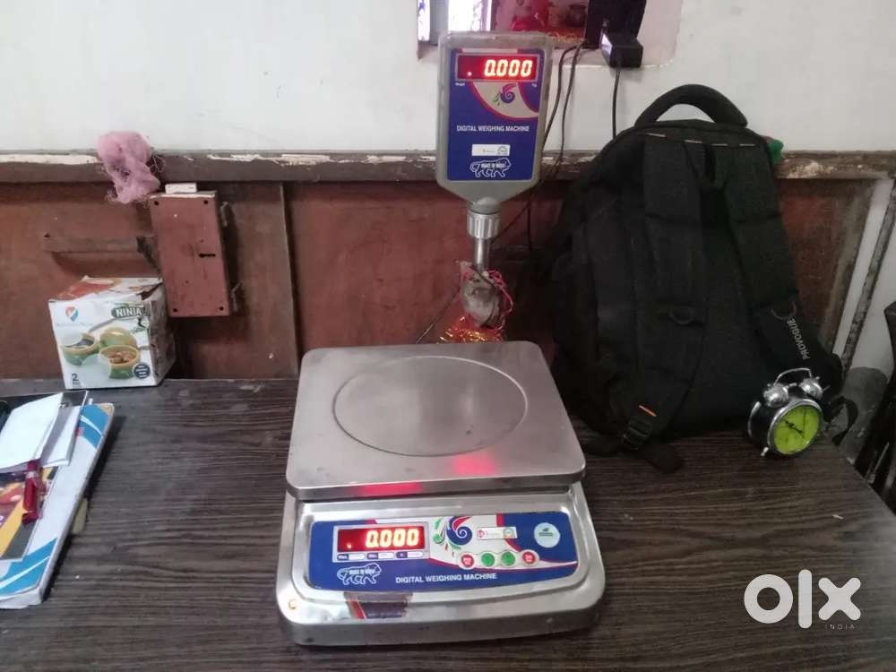 Wooden table & Digital katta Machine