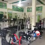 All gym equipment Exercise cycle and treadmill