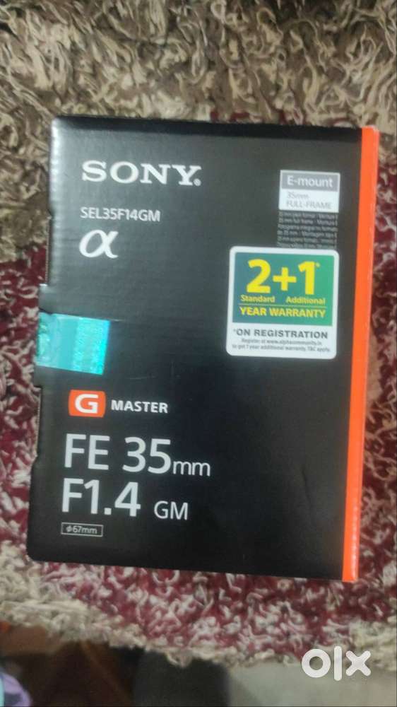 Sony Lens 35mm f 1.4 Gm