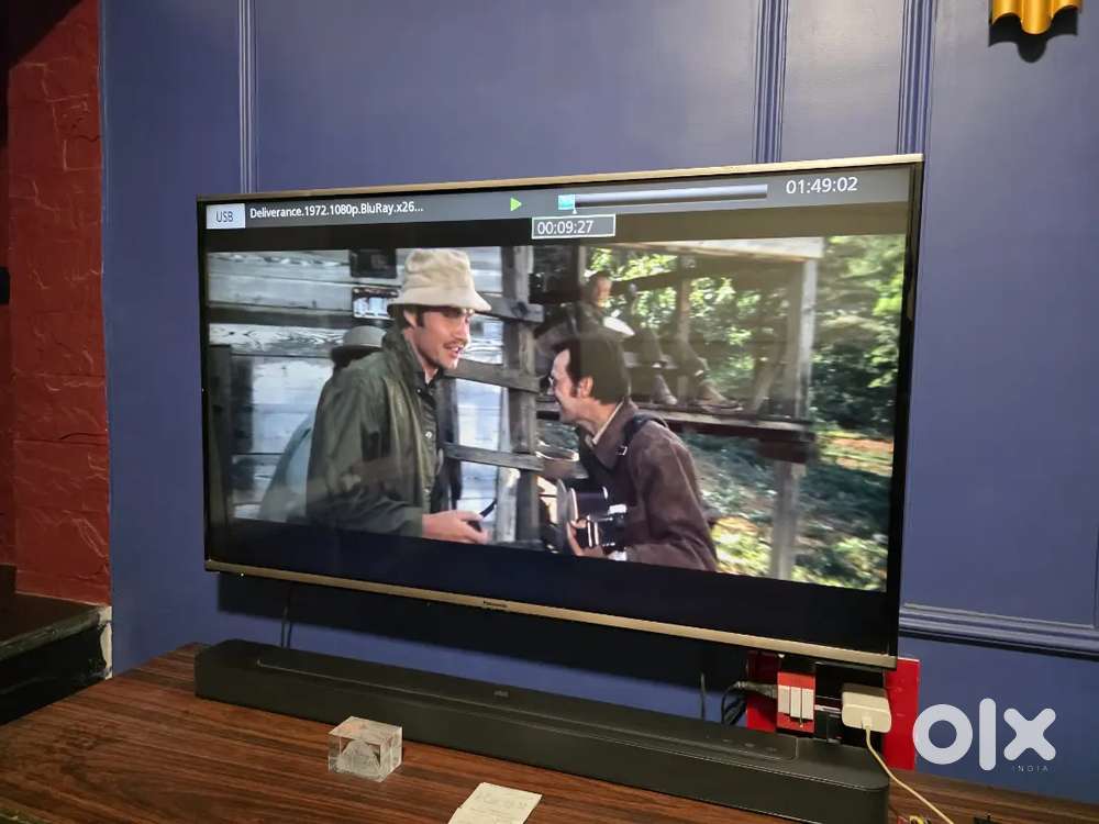 Panasonic 50 Inch LED TV with 3D Glass, Working but sometimes lags