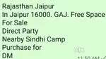 Jaipur Rajasthan plot lan free space 16000 sqft