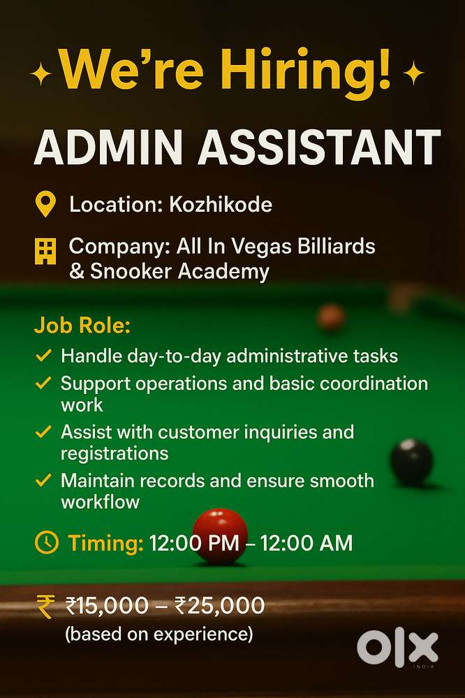 ADMIN ASSISTANT