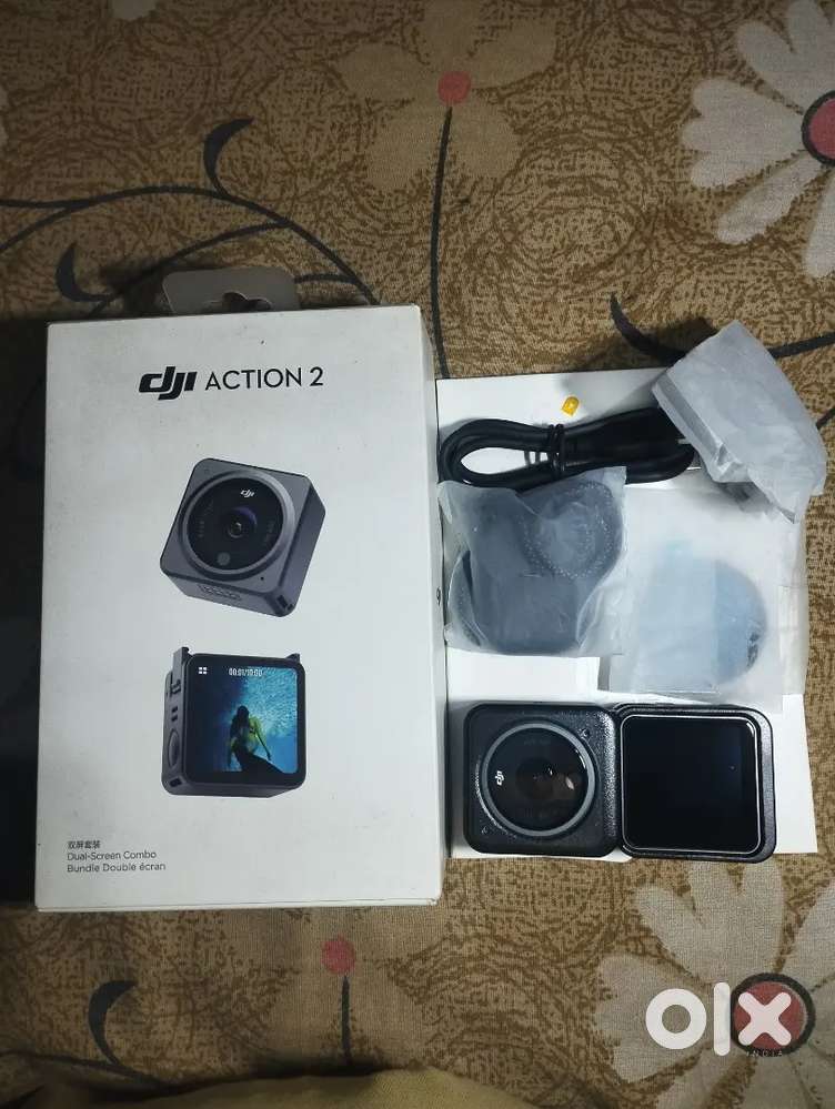 DJI Action 2 Dual Screen Combo – Excellent Condition!