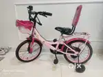 Girl pink cycle well maintained condition for sale