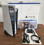 Sony Playstation 5 Console 825GB Disc Edition 3 GAMES Bundle