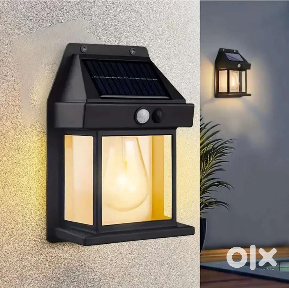 SOLAR MOTION SENSOR WALL LIGHT , BUY ONE GET ONE FREE , FREE DELEVERY