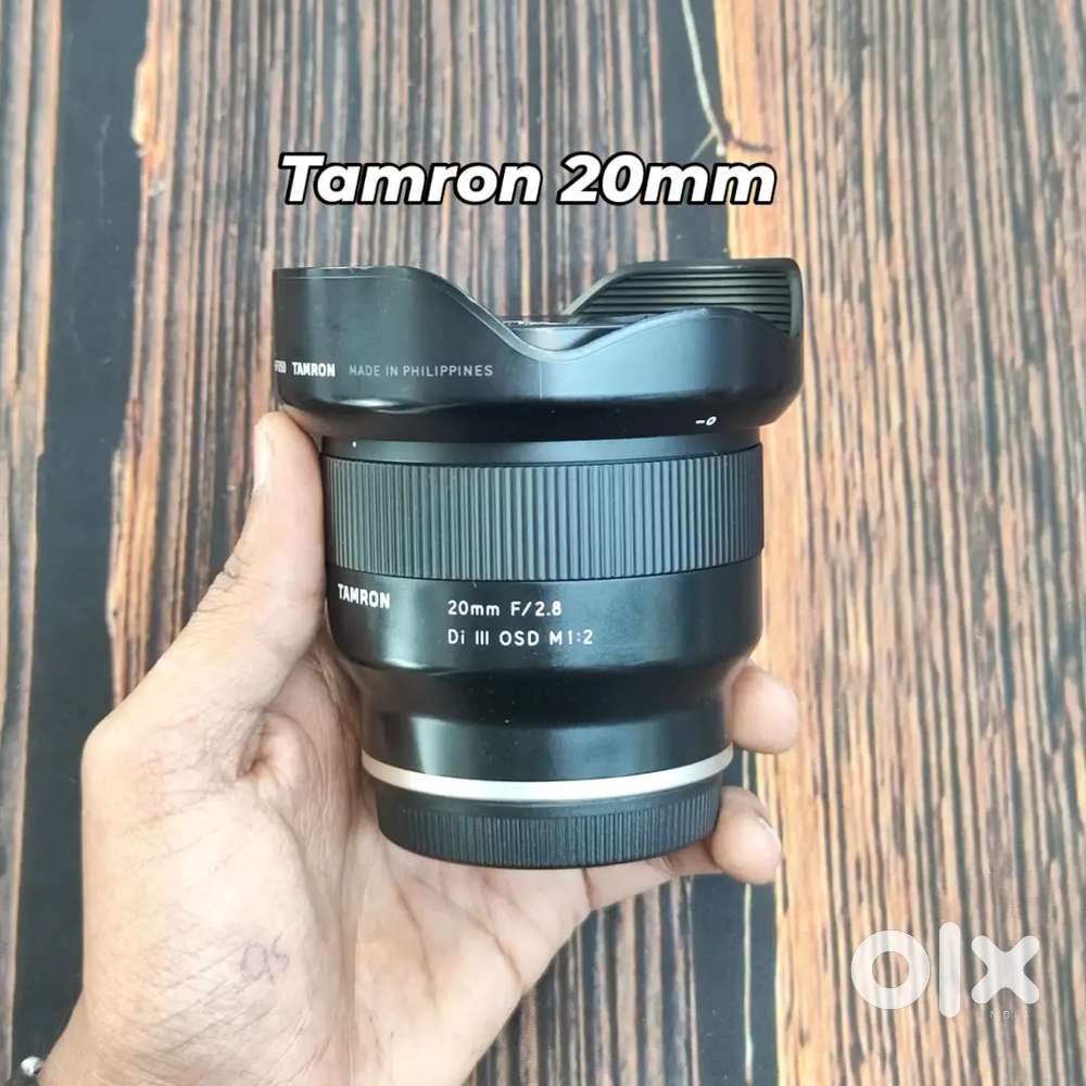 Tamron 20mm f/2.8 Di III OSD Ultra-Wide Prime Lens for Sony E-Mount.