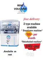 Ro water purifier on rent