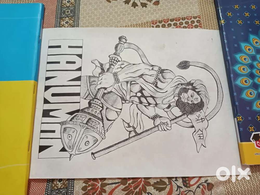 Hanuman ji art