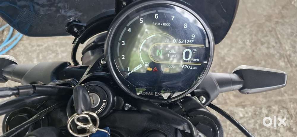 Royal enfiled guerrilla 450 is like new