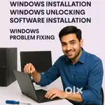 Laptop Format, Windows Install & Software Setup – Home Support