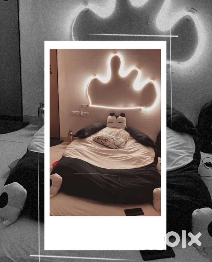 Panda Shaped Bed