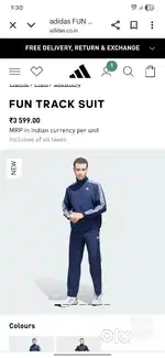 Adidas tracksuit