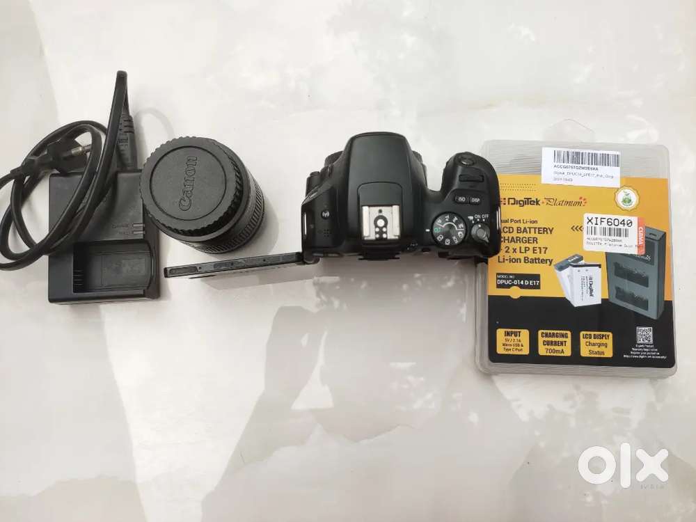 CANON CAMERA 200 D , DJI RS 3 MINI GIMBAL