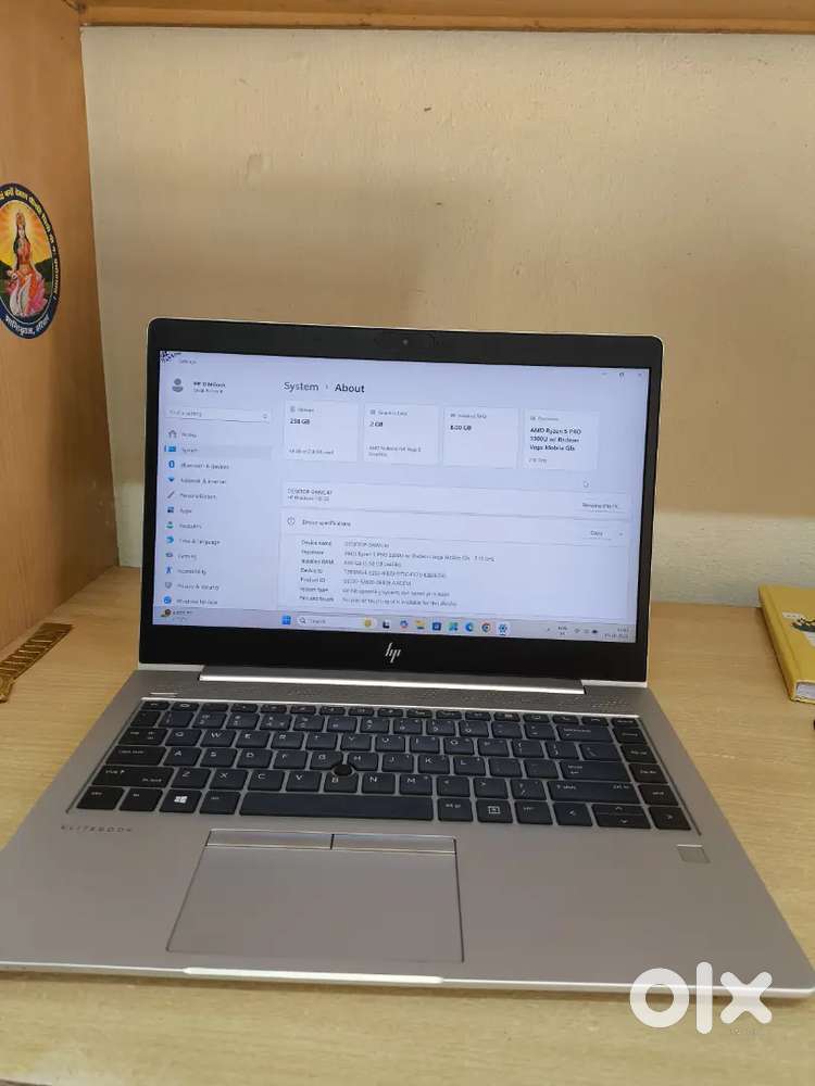 HP Ryzen 5 with 8/256 and 2GB Graphics