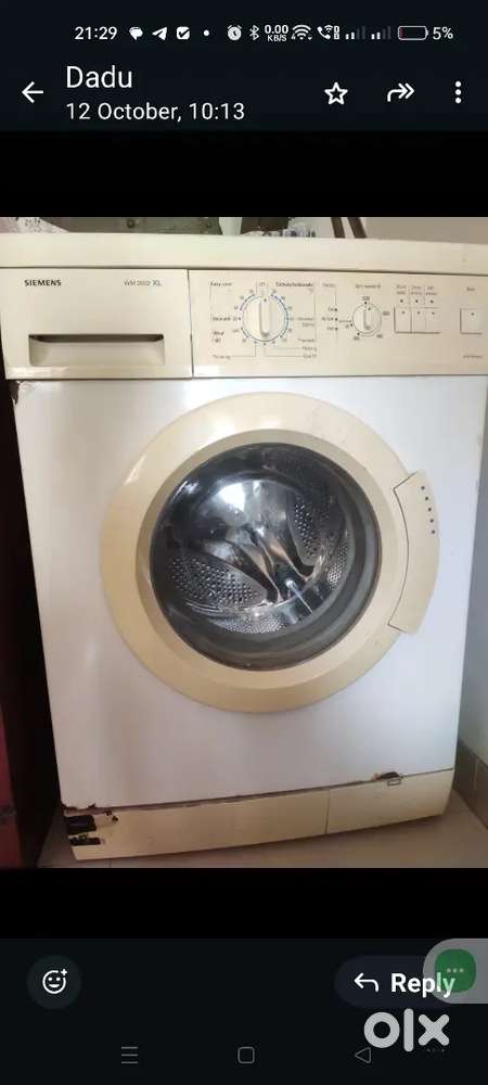 Siemens Washing Machine for Sale