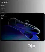 Realme Pad X 5G Dual Sim New 6 months old urgent Sell Box charger sath