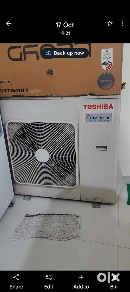 Toshiba inverter AC outdoor