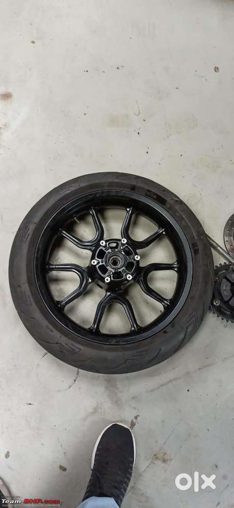 Meteor 350 alloy and tire for interceptor 650 *direct fit*