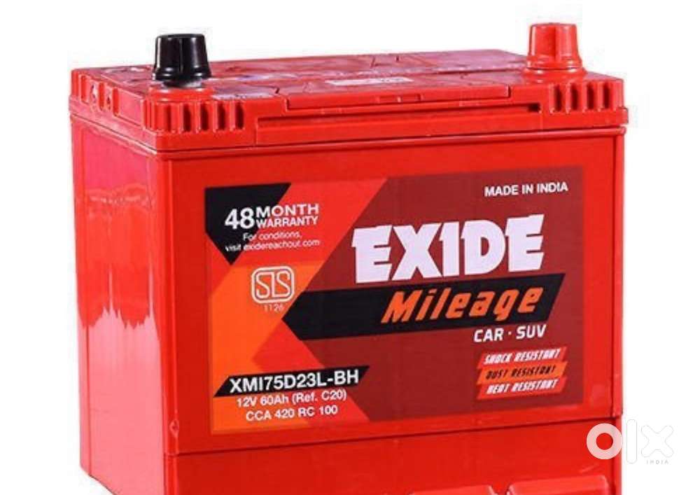 I 20 car old exide battery