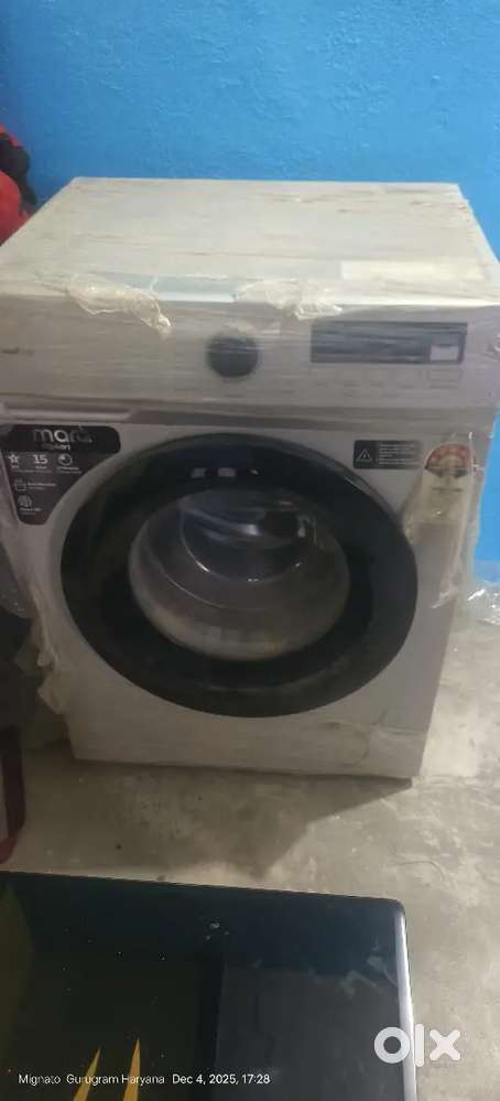 Unused 7kg front load washing machine
