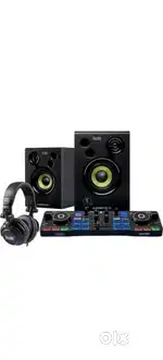 Hercules DJ Starter kit wired DJ Controller