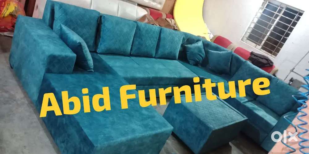 Top quality new look l shape corner sofa set 3 years warranty MM 234