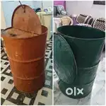 2 ड्रम गेहूं रखने के ..700/- का एक