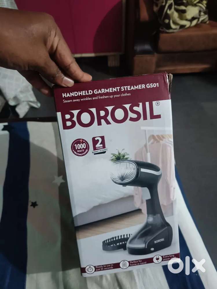 borosil handheld garment steamer Gs01