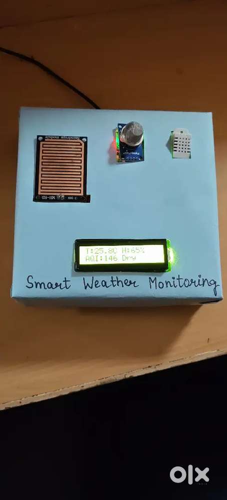 Smart weather monitoring device