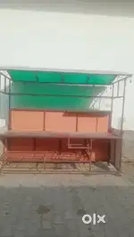 Fast food counter. Size = 8 feet