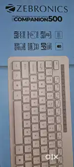 Zebronics Wireless Keyboard and Mouse, 6 months old