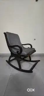 Wooden rocking chair