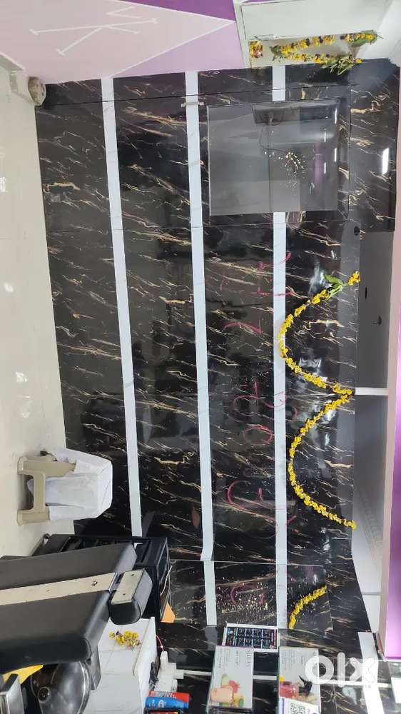 Perfect hair look men's saloon