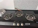Kaff 3 Burner Cooktop