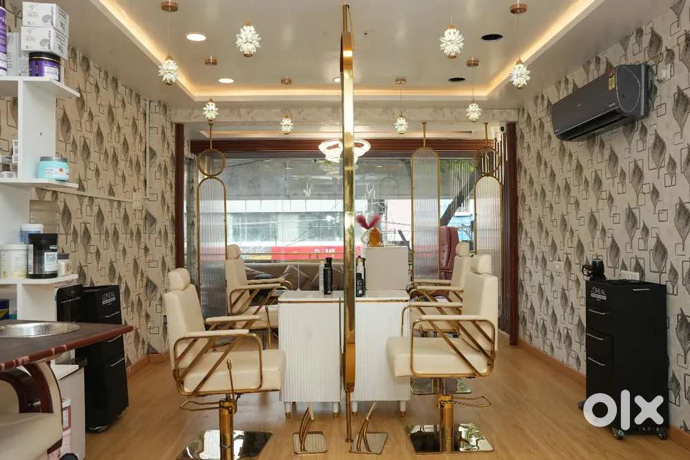 Premium Salon for sale in Madhapur  Prime Area  Surrounded by PGs