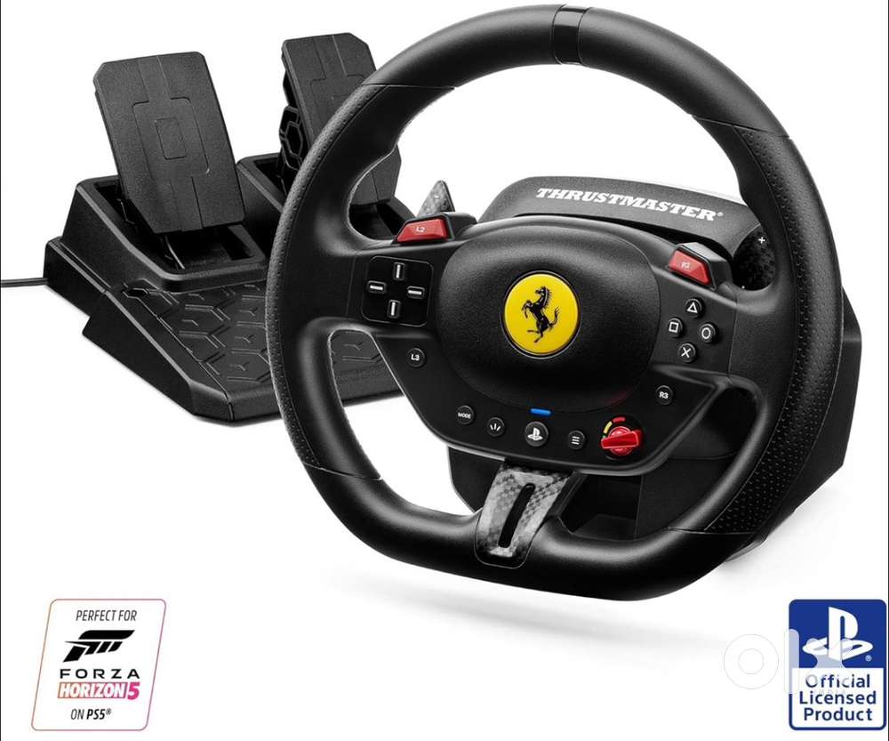 Thrustmaster T98 Ferrari 296 GTB Racing Wheel & Pedal Set – 25.4 cm