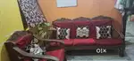 Ever lasting teak sofa with cushions