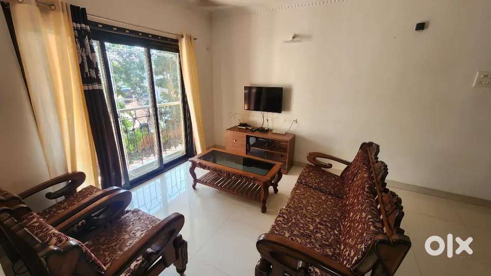  2 BHK FULLY FURNISHED GATED SOCIETY WITH ALL AMENITIES AT PORVORIM