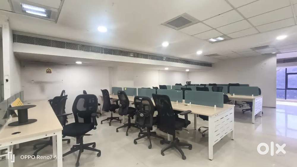 45 Workstations 3 Cabins 1 Conference plug and play office for Rent