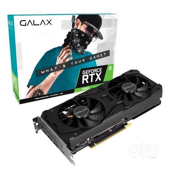 Galax GeForce RTX 3060 Ti (1-Click OC) LHR, Black, (36ISL6MD1VQW)