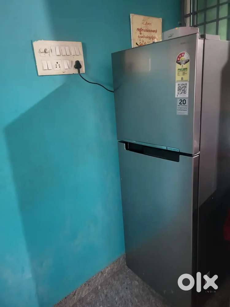 Samsung double door refrigerator 236 liters