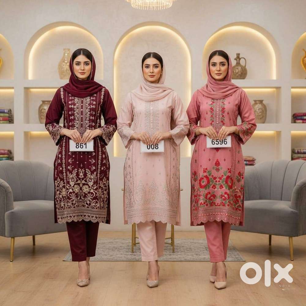 Unstitlched 2 Piece Material (Kurti + Shalwar) Just for Rs. 325/-