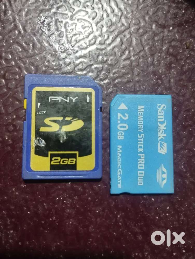 PNY 2GB & Memory stick pro duo 2GB
