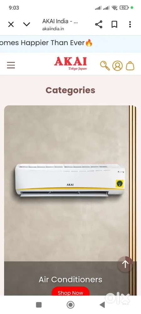 Akai ac good condition