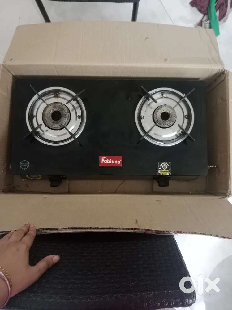 Gass Stove - 2 Burner - Glass Top Model