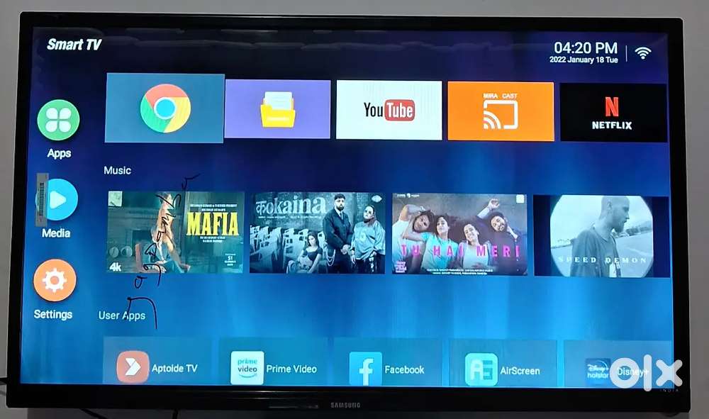 Smart  LED TV 43 inch