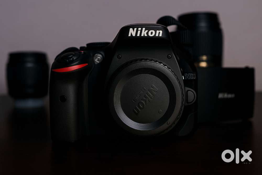 Nikon D5200 DSLR (18-55mm + 55-300mm) - Like New Condition, Full Acces