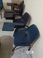 Student Chairs - 6 Iron, 3 plastic