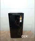 LG single door black colour flower design refrigerator 200 litres